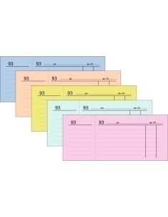 TALONARIO CAJA 3 DE 4º NUMERA LOAN AZUL